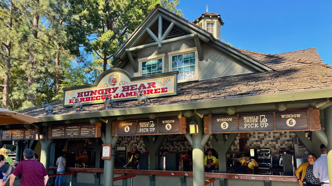 Hungry Bear Barbecue Jamboree Soft Opens at Disneyland