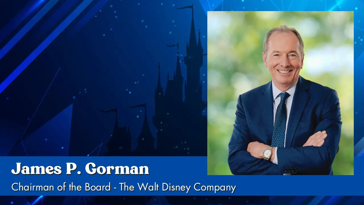 James P. Gorman - Chairman of the Board - The Walt Disney Company