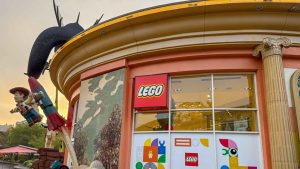 LEGO Store Closes for Refurbishment at Disneyland Resort