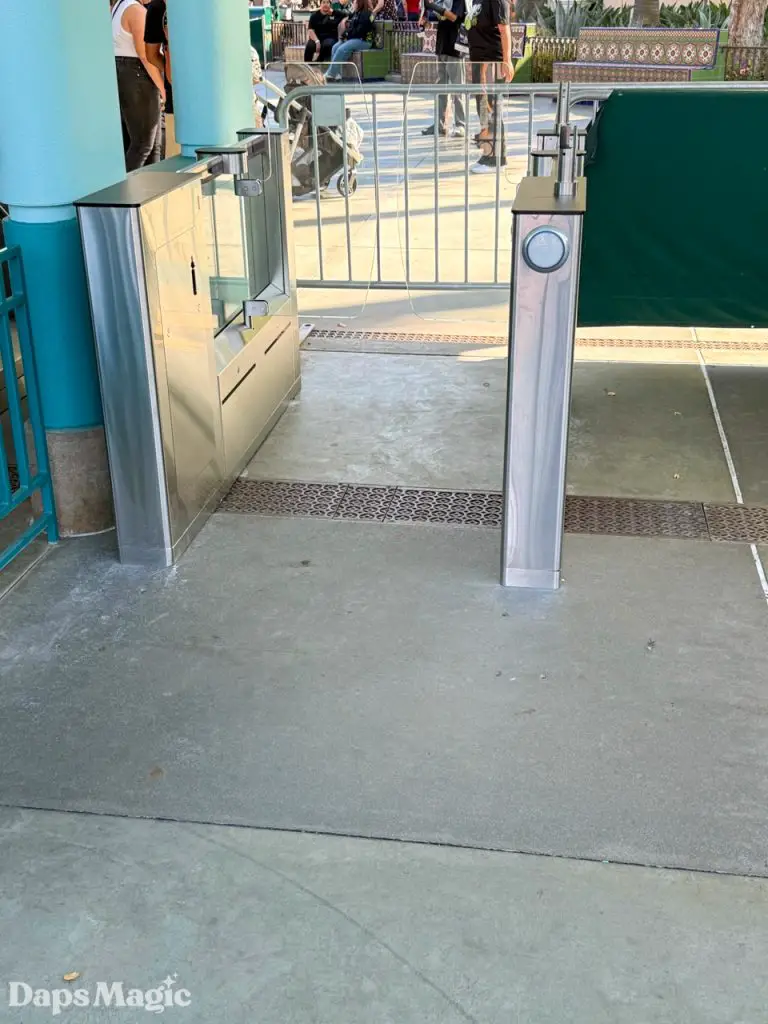 New Disney California Adventure Entrance Turnstile October 1 2024