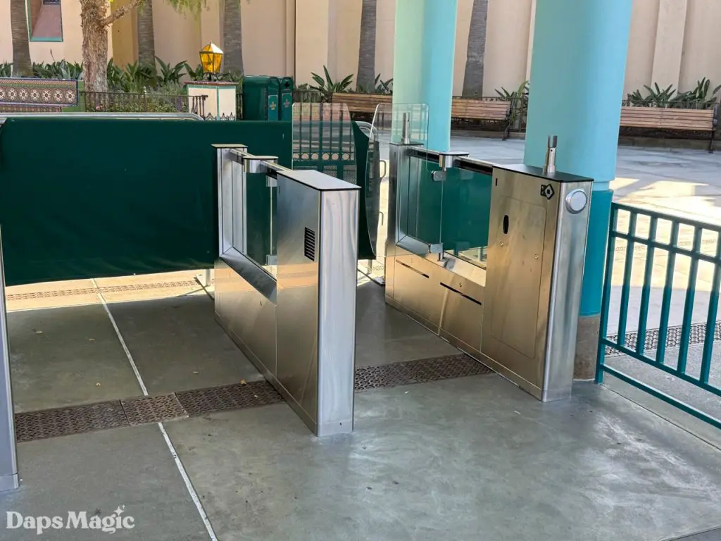 New Disney California Adventure Entrance Turnstile October 1 2024