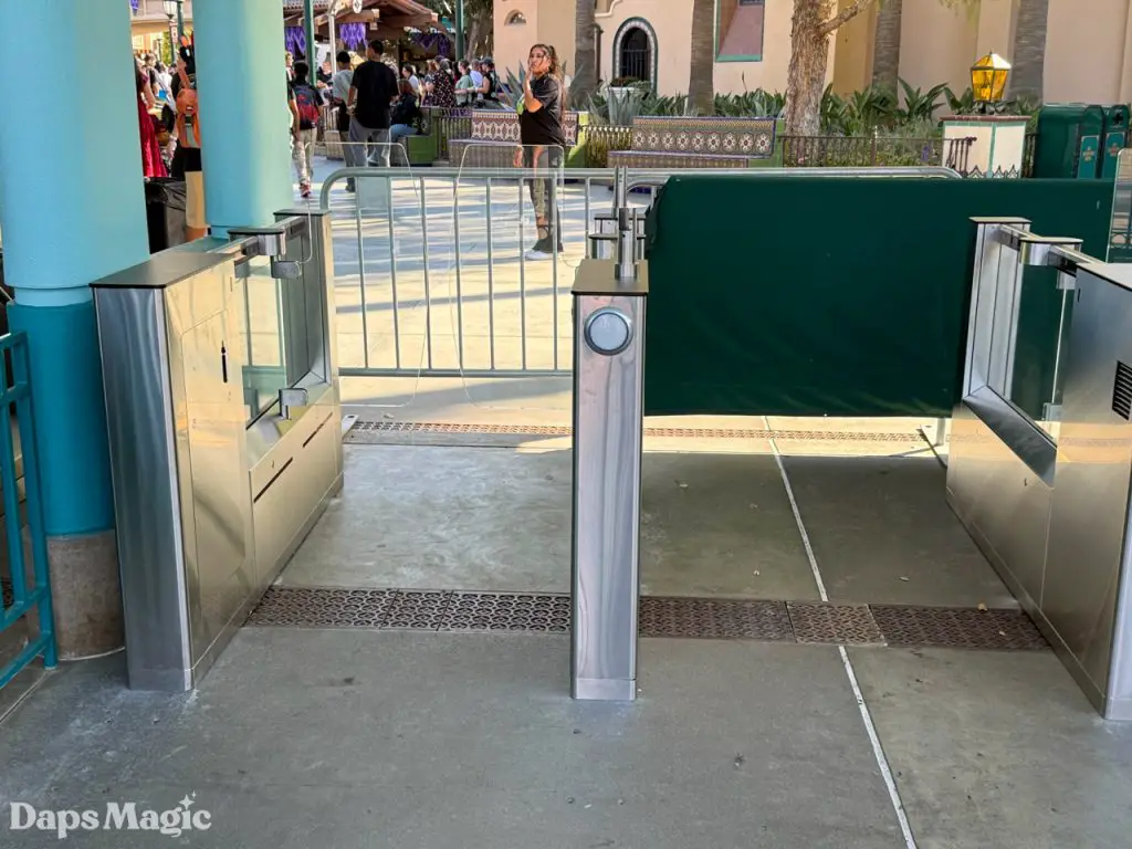 New Disney California Adventure Entrance Turnstile October 1 2024