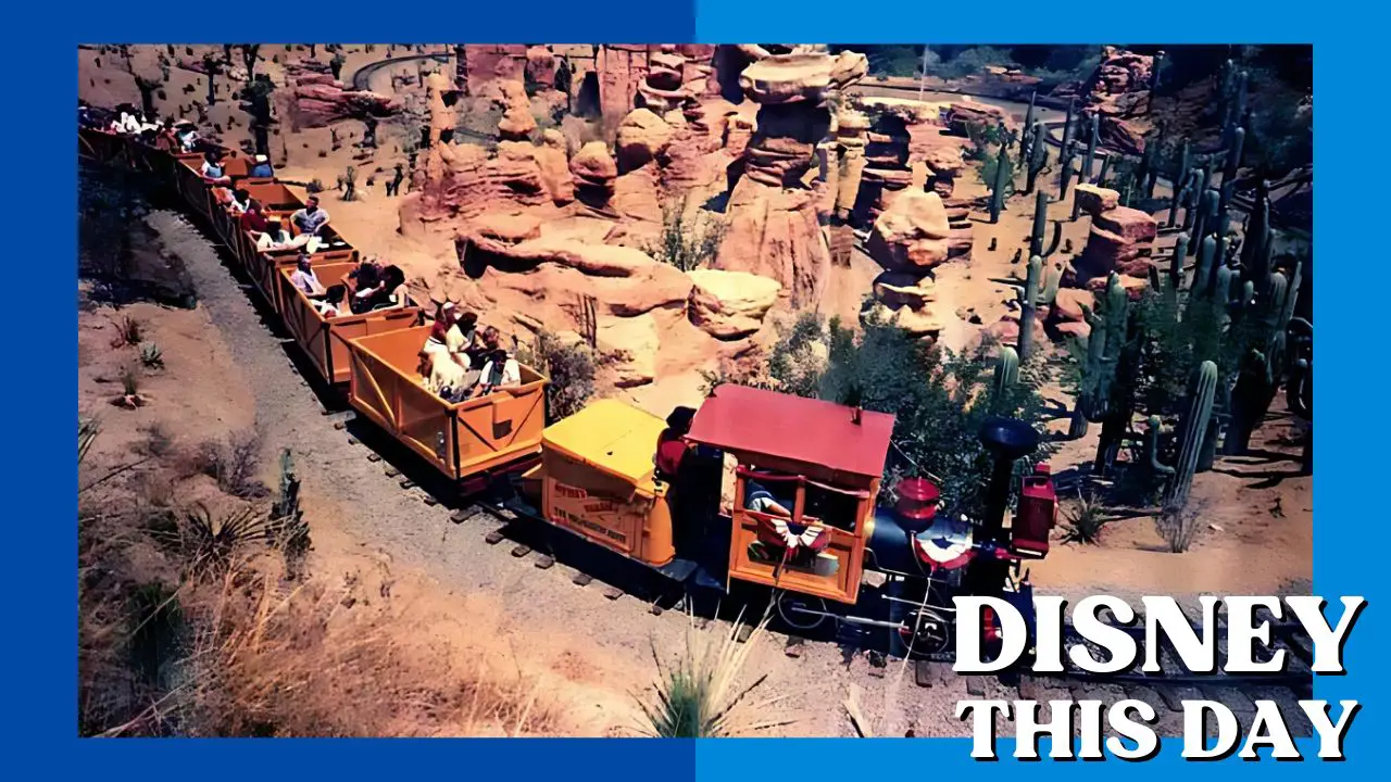 Rainbow Caverns Mine Train | DISNEY THIS DAY | October 11, 1959