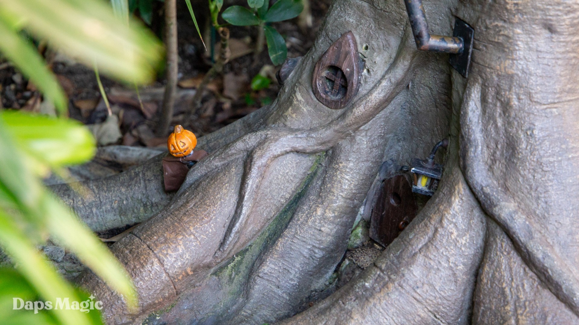 Little Man of Disneyland Decorates for Halloween