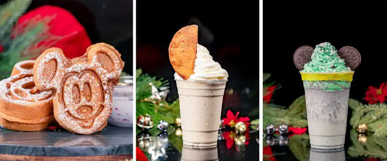 Schmoozies! Collage - Disneyland Resort Holiday Food 2024