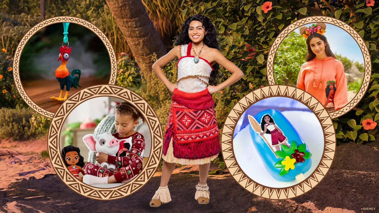 Moana in Disney Parks