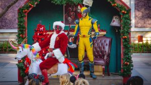 Celebrate Christmas with Deadpool at Disney California Adventure