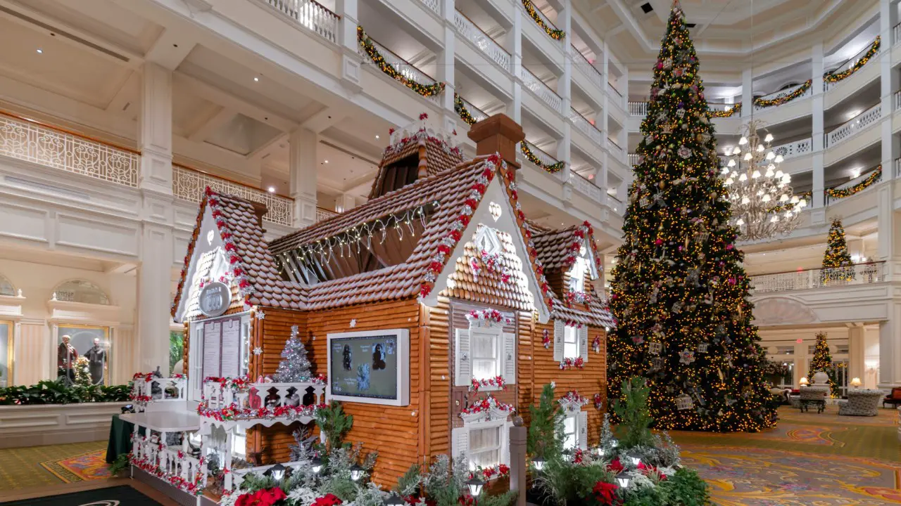 Disney Parks Gingerbread Displays