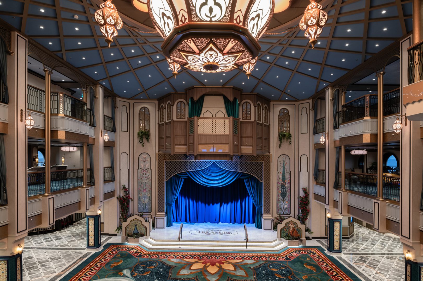 Disney Treasure Grand Hall - Stage