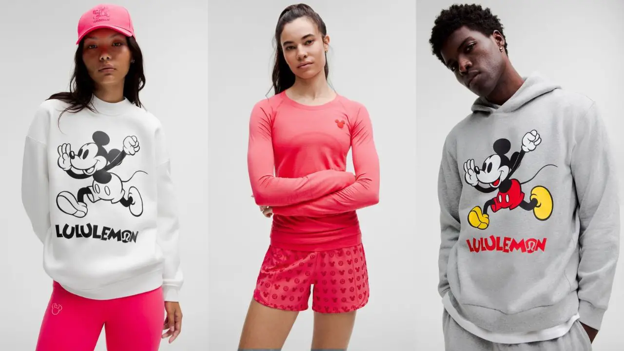 Disney & lululemon Launch Limited Edition Collection