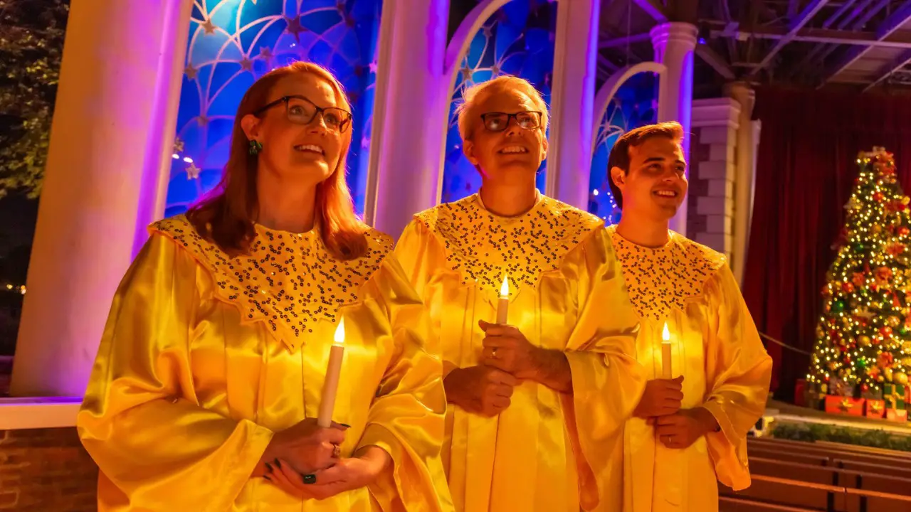 Disney Shares How Cast Takes Center Stage at Candlelight Processional