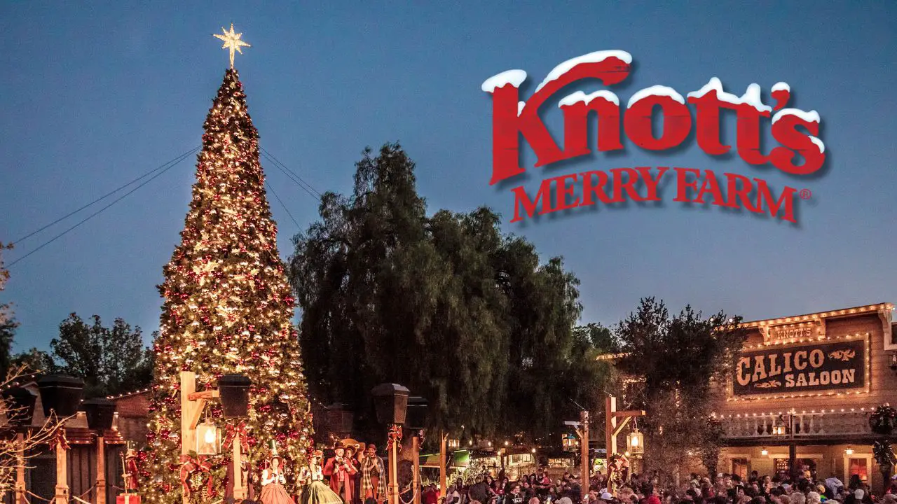 New Tree Lighting Part of Bigger and Brighter 2024 Knott’s Merry Farm