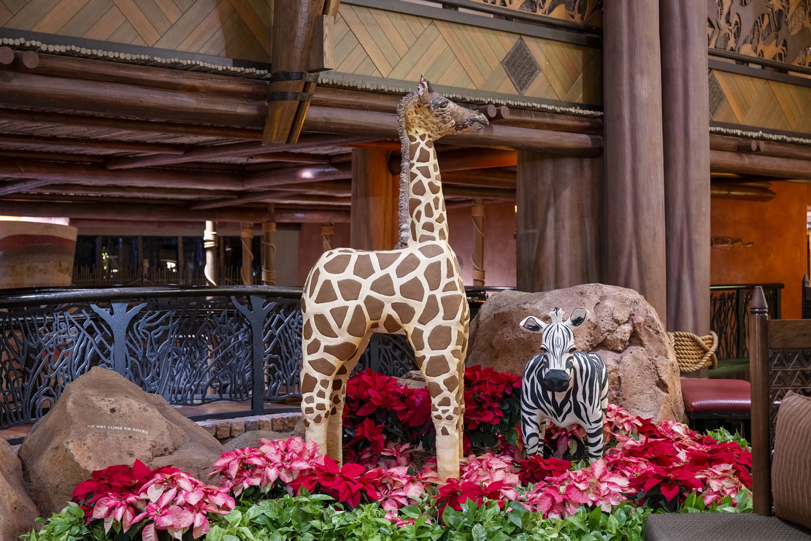 Gingerbread Display at Disney's Animal Kingdom Lodge