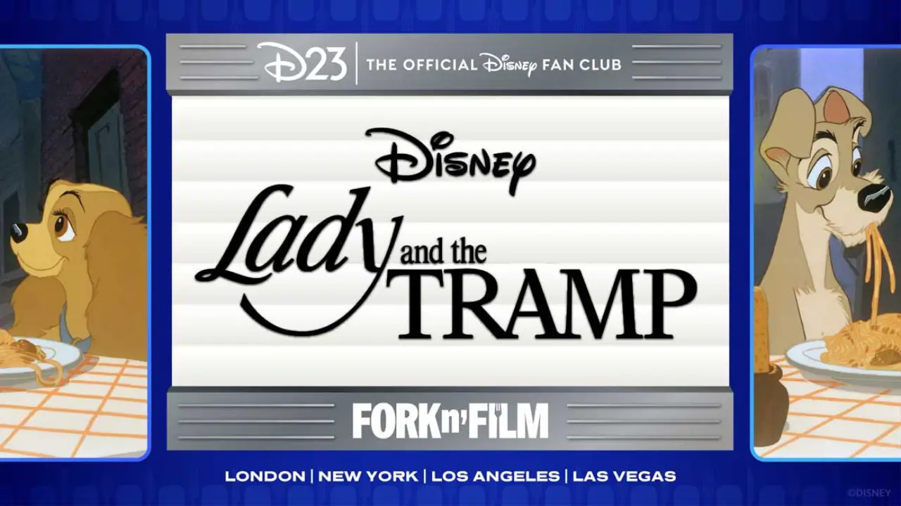 D23 Announces Valentine’s Day Dinner and a Movie with ‘Lady and the Tramp’ for D23 Gold Members