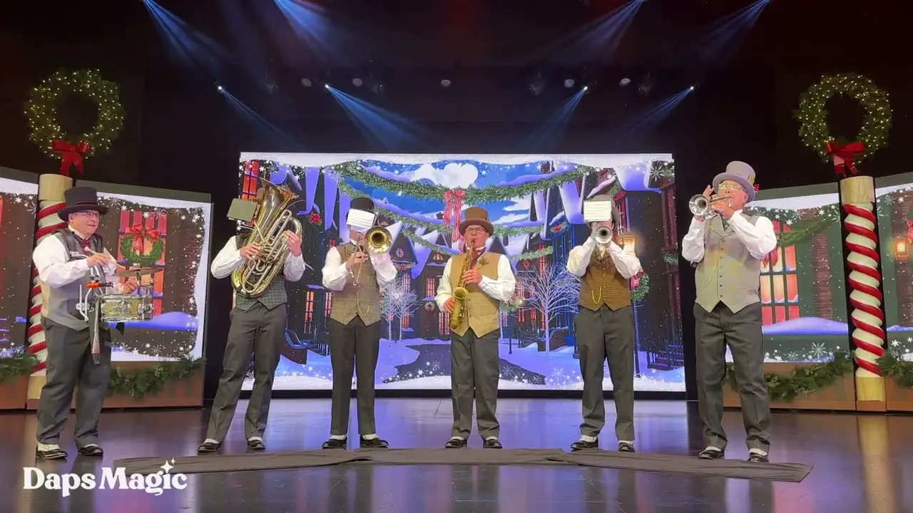 Dickens Yuletide Band Gets New Home for the Holidays at Disneyland