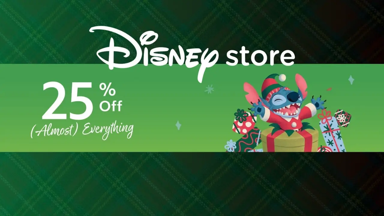 Disney Store Offers 25% Discount on Almost Everything Ahead of Christmas