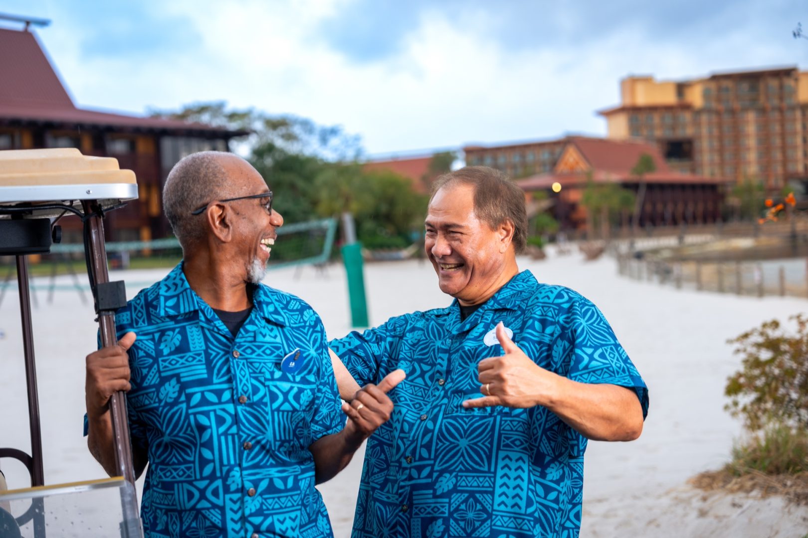 2 Disney Cast Members at Disney’s Polynesian Village Resort