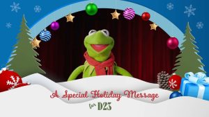 Kermit the Frog Wishes D23 Fans Happy Holidays