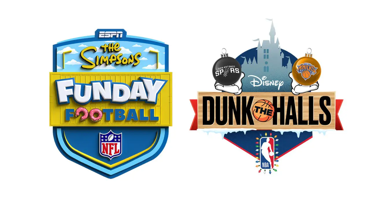 The Simpsons Funday Football and Dunk the Halls