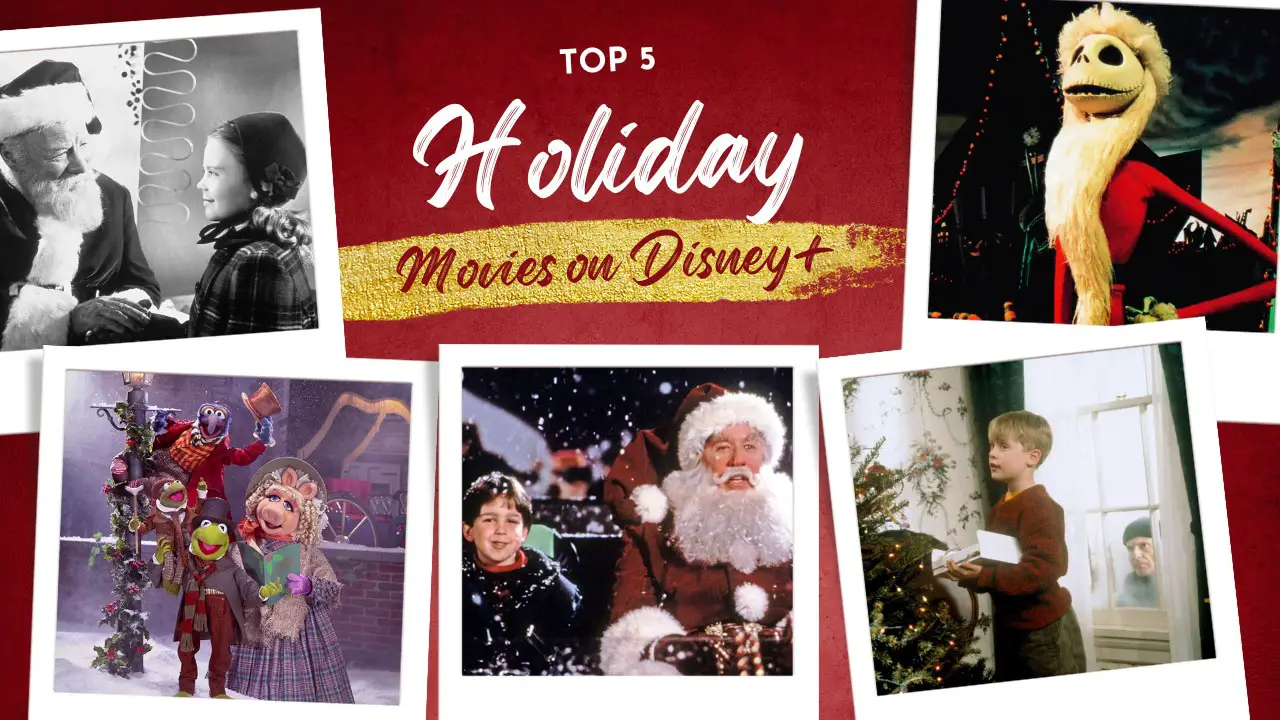 GUIDE: Top 5 Holiday Movies on Disney+