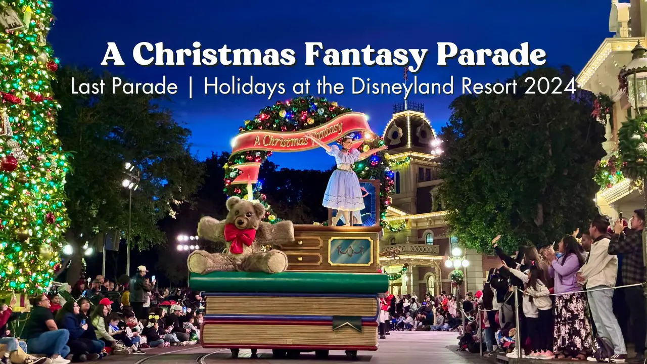 A Christmas Fantasy Parade Last Show