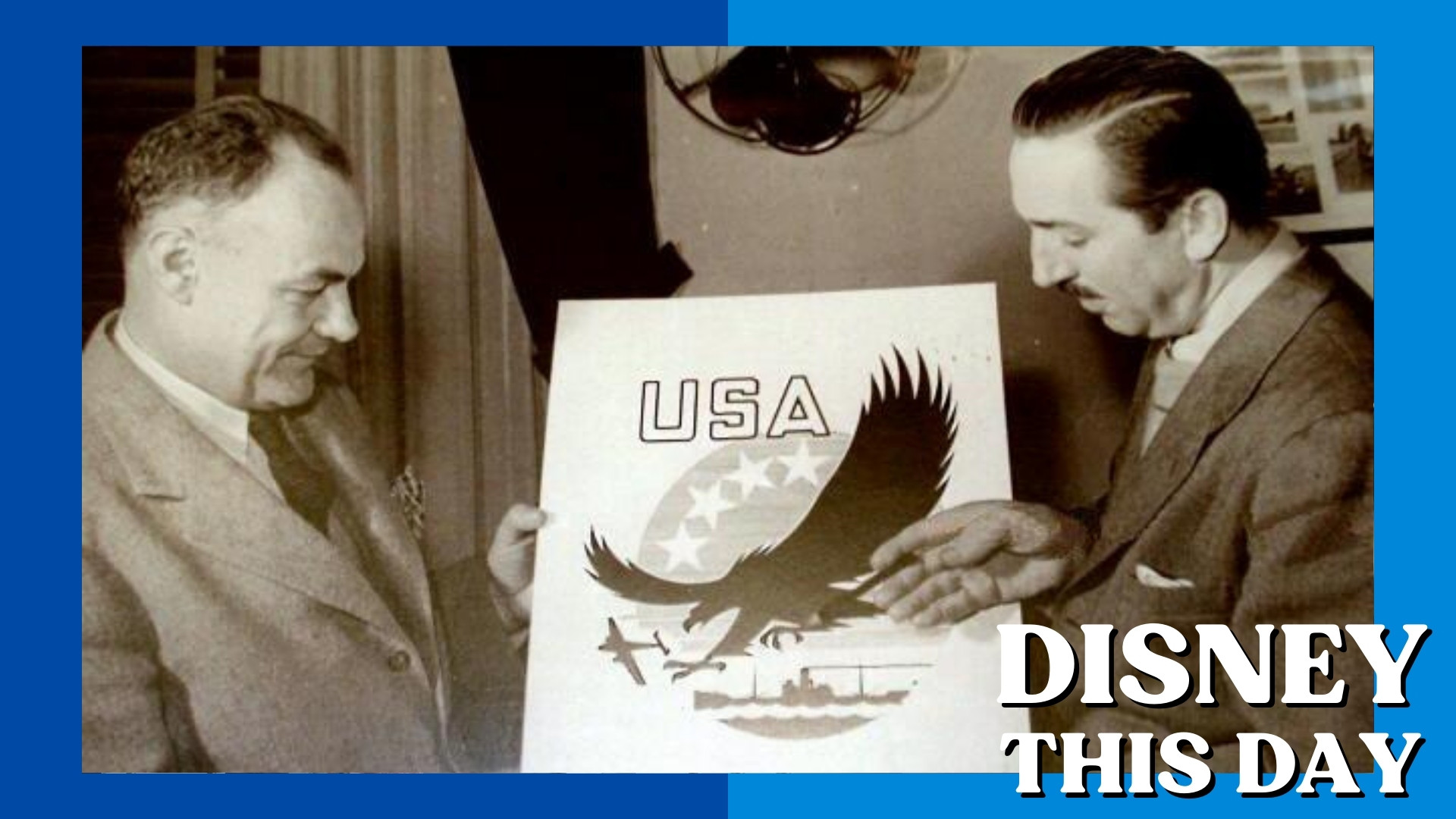 Lend Lease Act Insignia | DISNEY THIS DAY | January 28, 1942