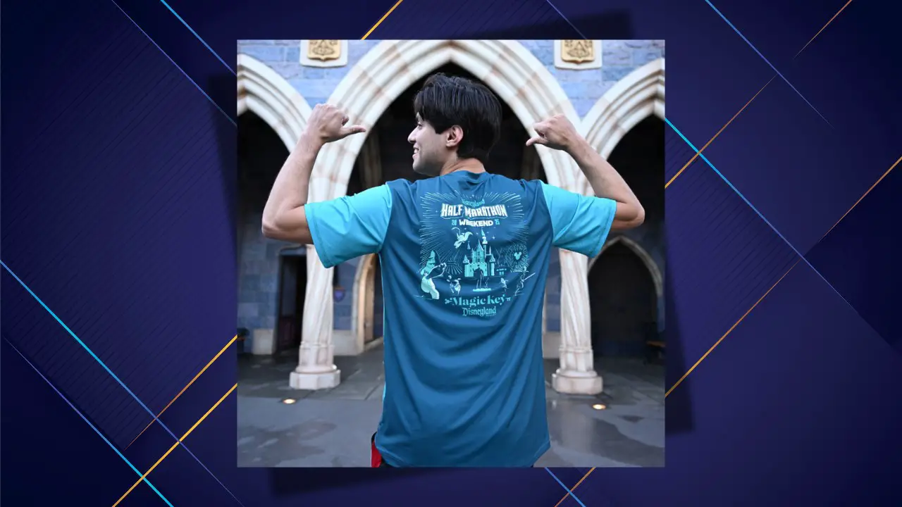 Special Magic Key-themed runDisney Merchandise Coming for 2025 Disneyland Half Marathon Weekend