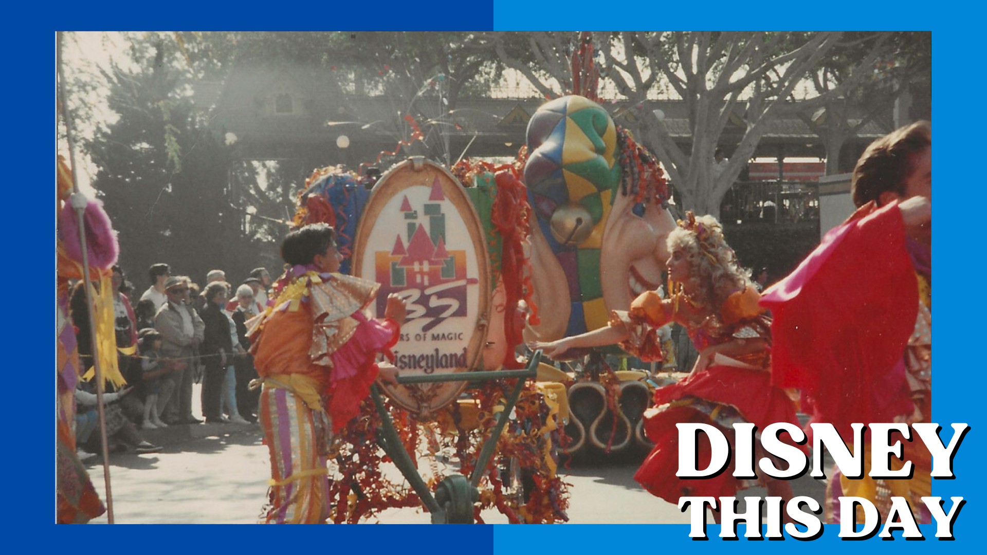 Party Gras Parade | DISNEY THIS DAY | January 11, 1990