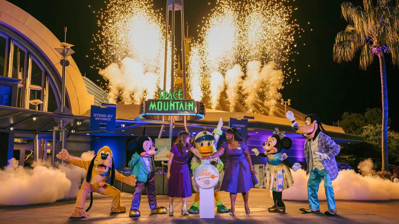 Walt Disney World Resort Celebrates Space Mountain’s 50th Anniversary With Magical Moment