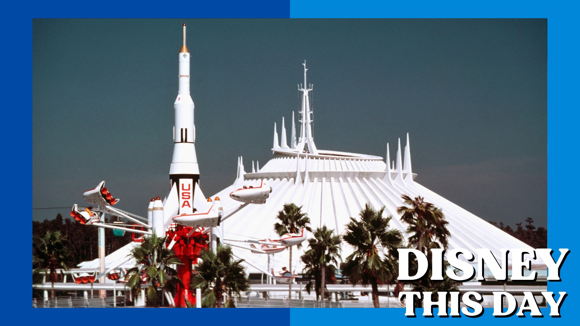 Space Mountain | DISNEY THIS DAY | January 15, 1975