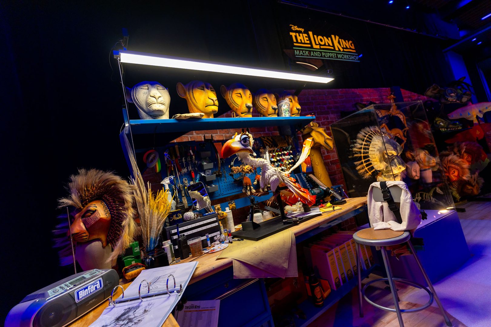 Puppets, Once Upon A Stage: 30 Years of Disney on Broadway, EPCOT International Festival of the Arts