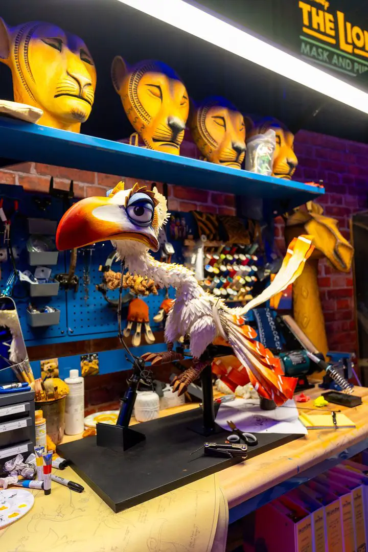 Zazu puppet, Once Upon A Stage: 30 Years of Disney on Broadway, EPCOT International Festival of the Arts