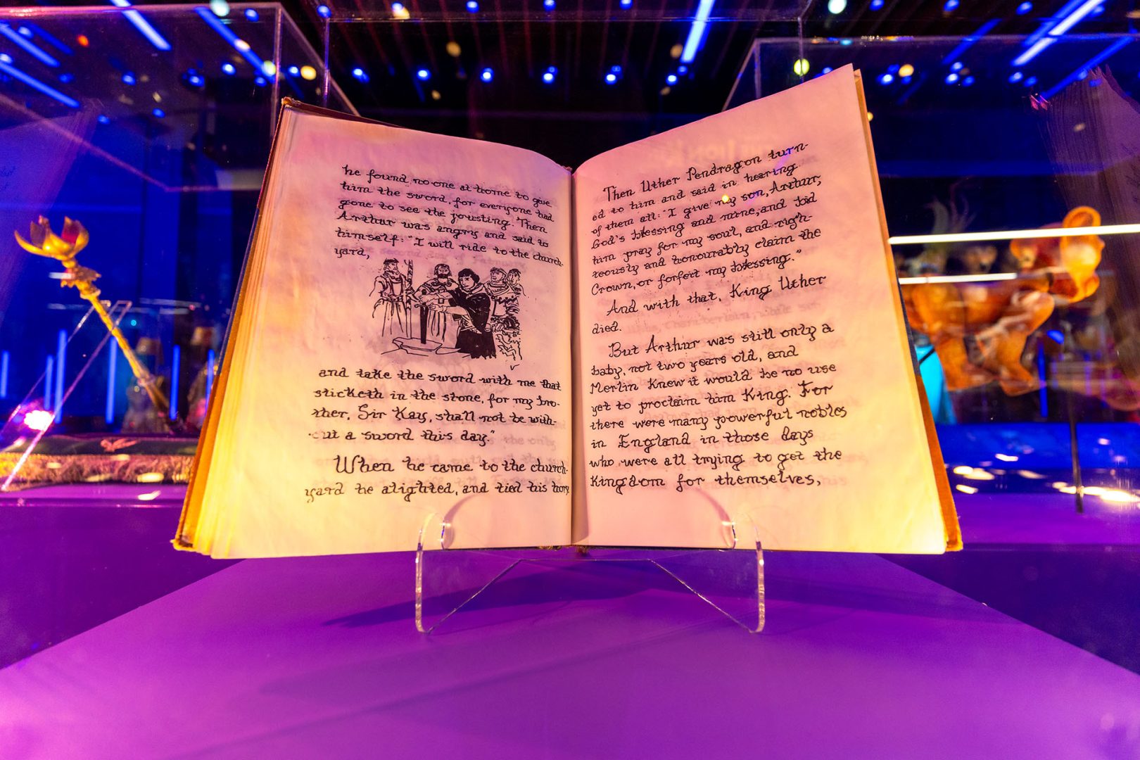 King Arthur book, Once Upon A Stage: 30 Years of Disney on Broadway, EPCOT International Festival of the Arts