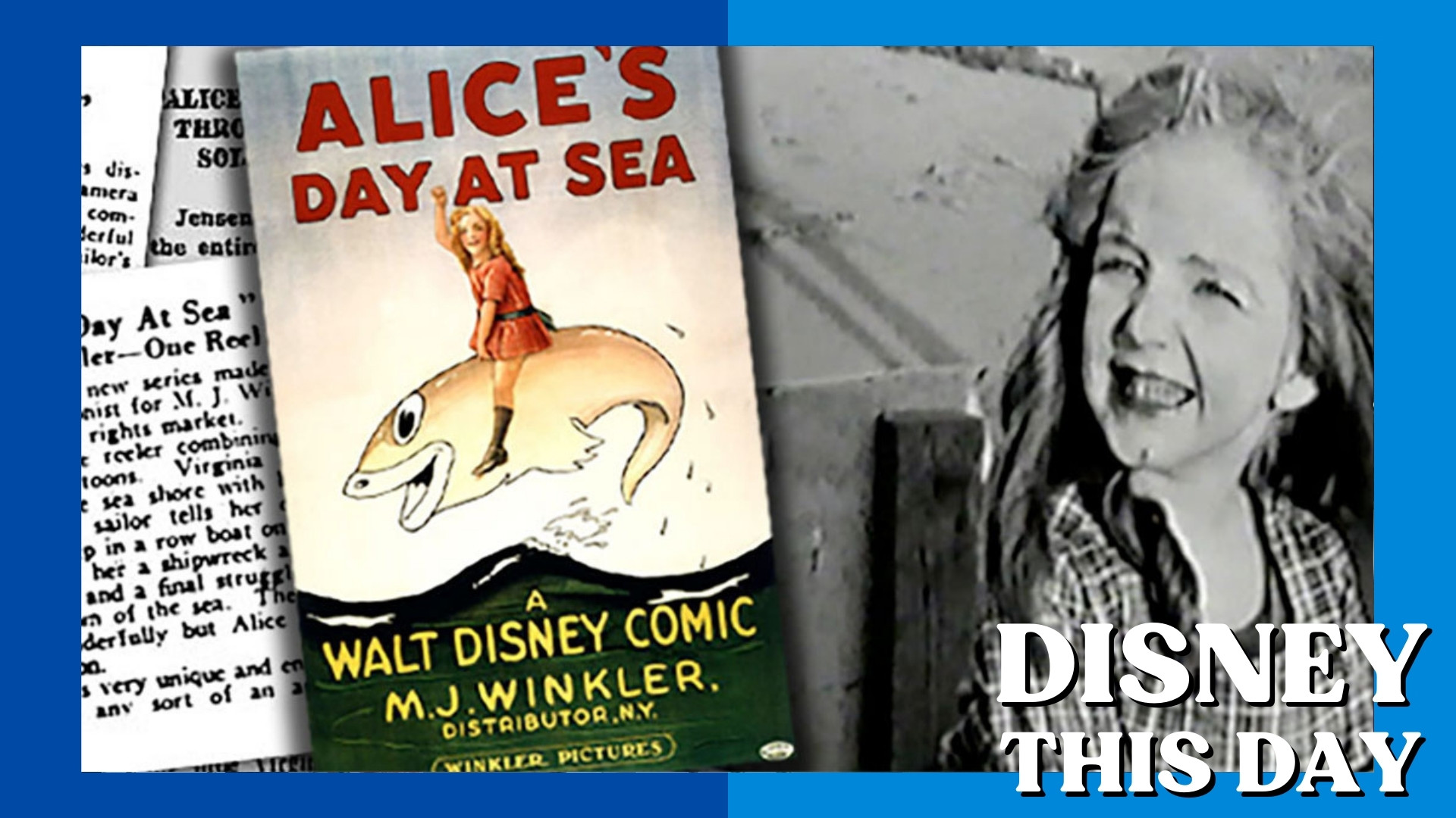 Alice’s Day at Sea | DISNEY THIS DAY | March 1, 1924