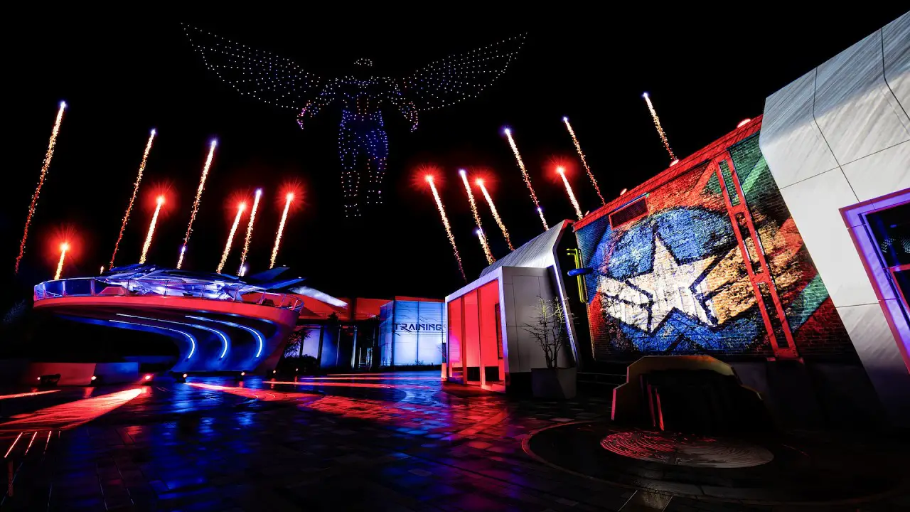 Disneyland Paris Releases Video of ‘Captain America: Brave New World Avengers Campus Spectacular’