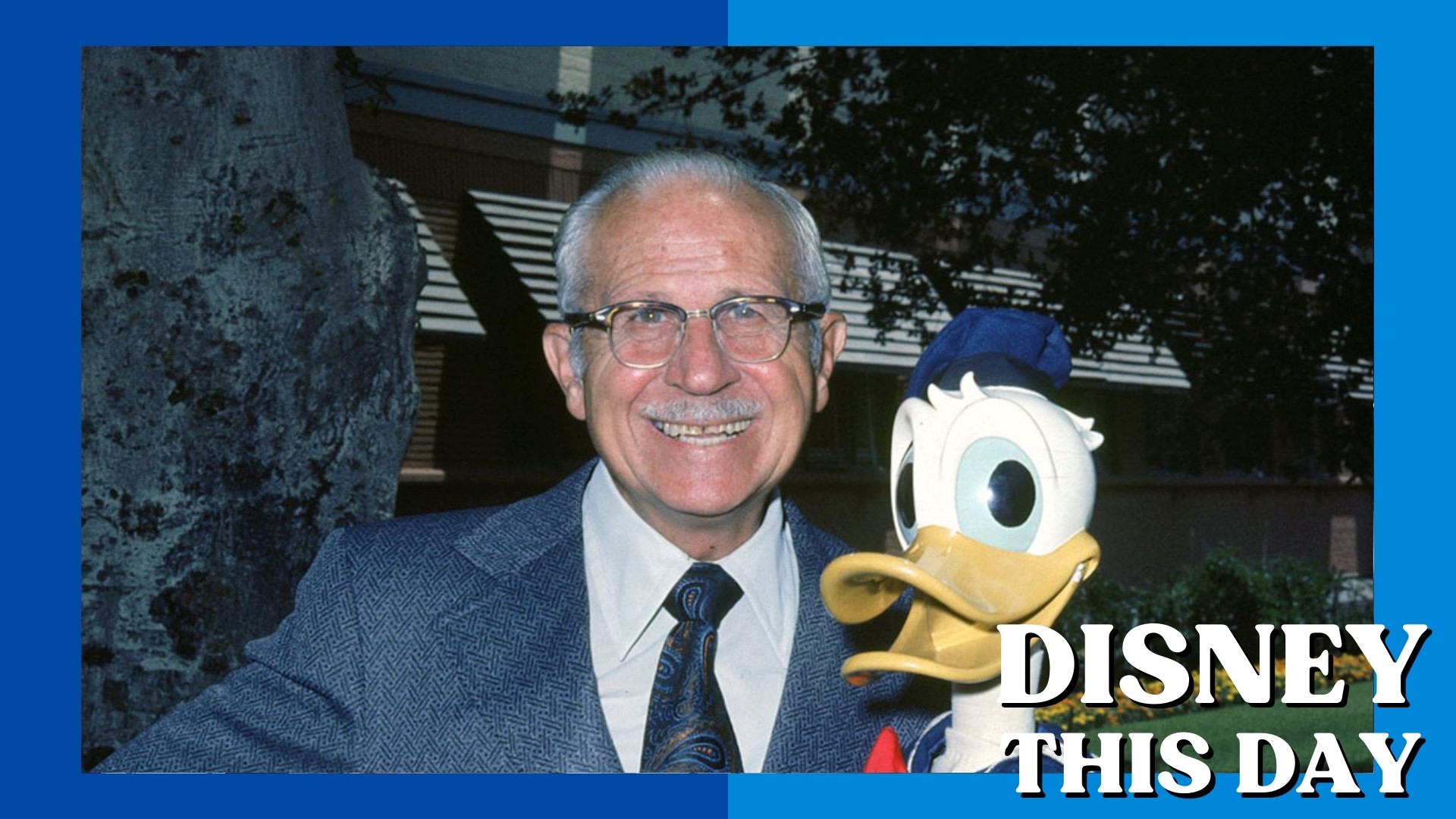 Disney Legend Clarence Nash | DISNEY THIS DAY | February 20, 1985