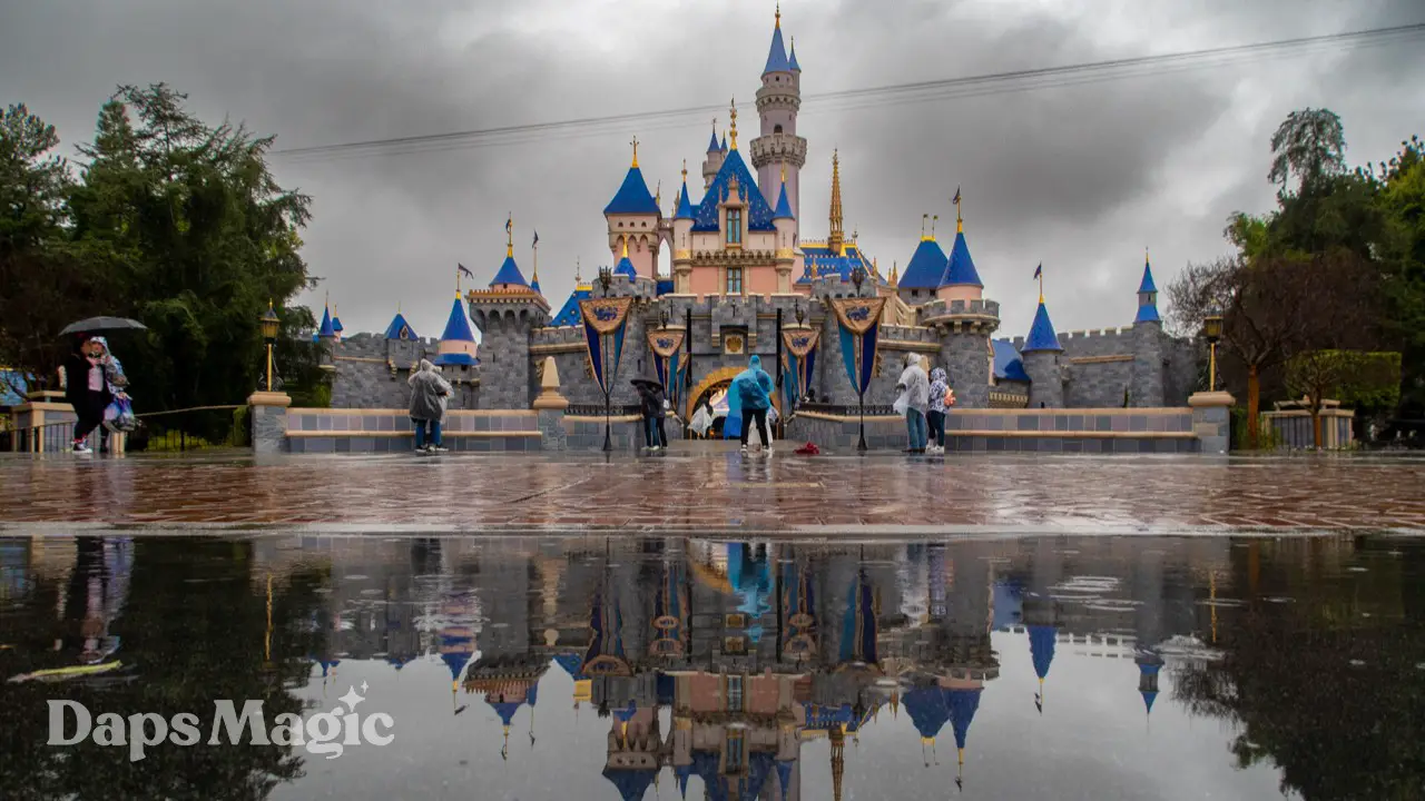 Disneyland Rainy Day