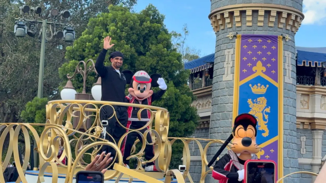 Eagles Quarterback Jalen Hurts Celebrates Super Bowl Win at Walt Disney World Resort