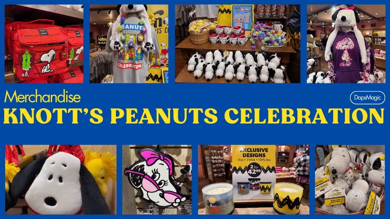 PICTORIAL: The Merchandise of Knott’s Peanuts Celebration 2025