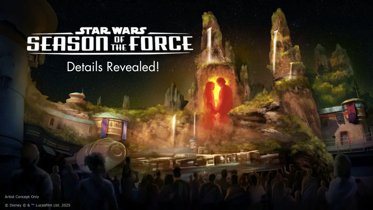 Luke Skywalker and New Projection Show Coming to Disneyland for Season of the Force