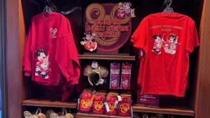 Lunar New Year Lug Crossbody Bags Discounted at Five & Dime at Disney California Adventure