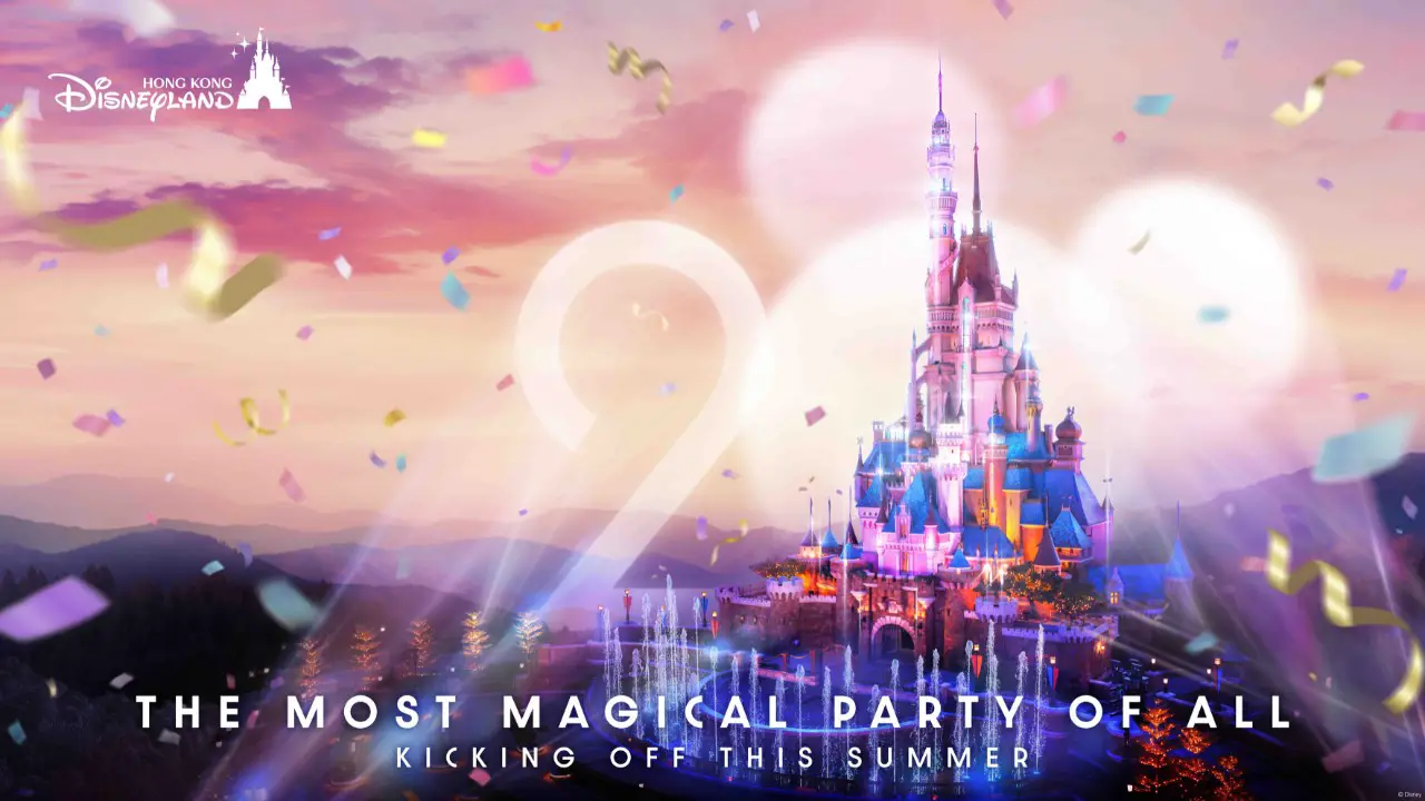 Hong Kong Disneyland to Host The Most Magical Party of All for 20th Anniversary