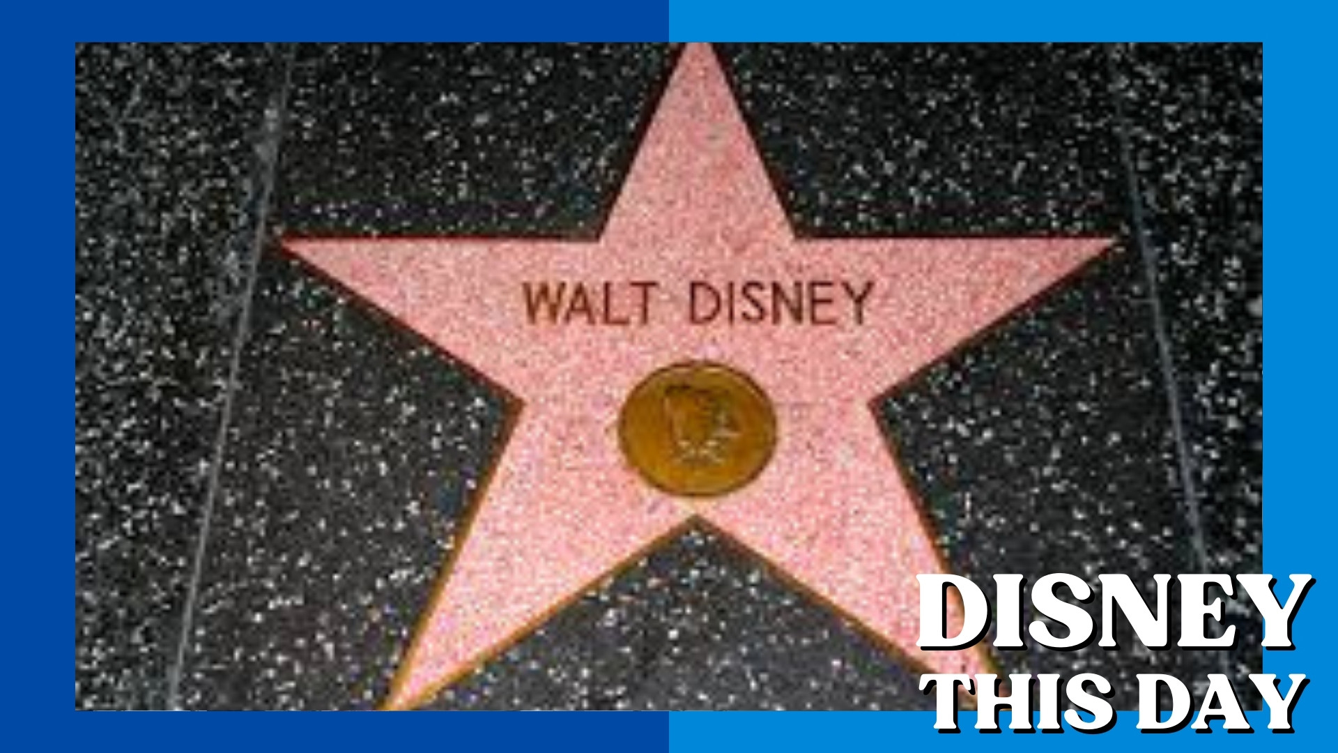 Walt Disney Hollywood Star | DISNEY THIS DAY | February 8, 1960