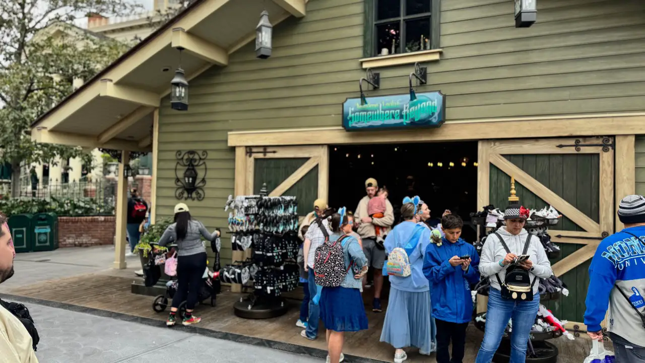 Walls Come Down From Around Madame Leota’s Somewhere Beyond at Disneyland