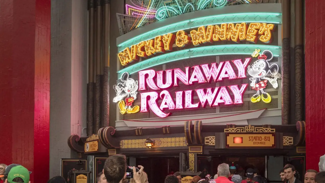 Mickey & Minnie's Runaway Railway Opening Day