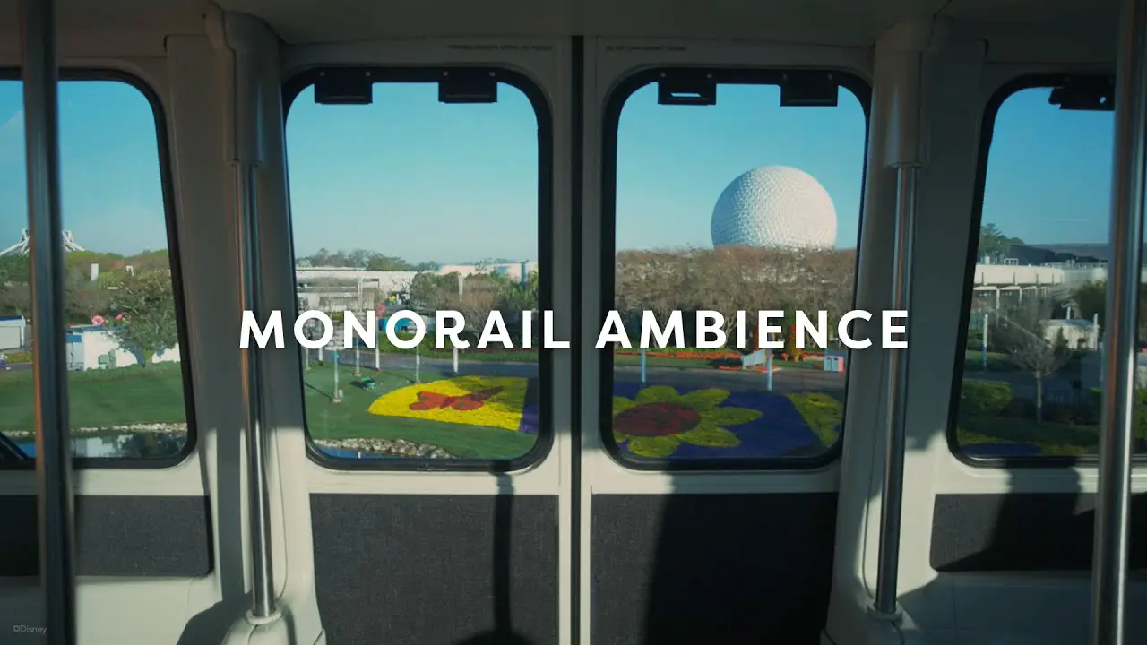 Monorail Ambiance Video - Disney Parks