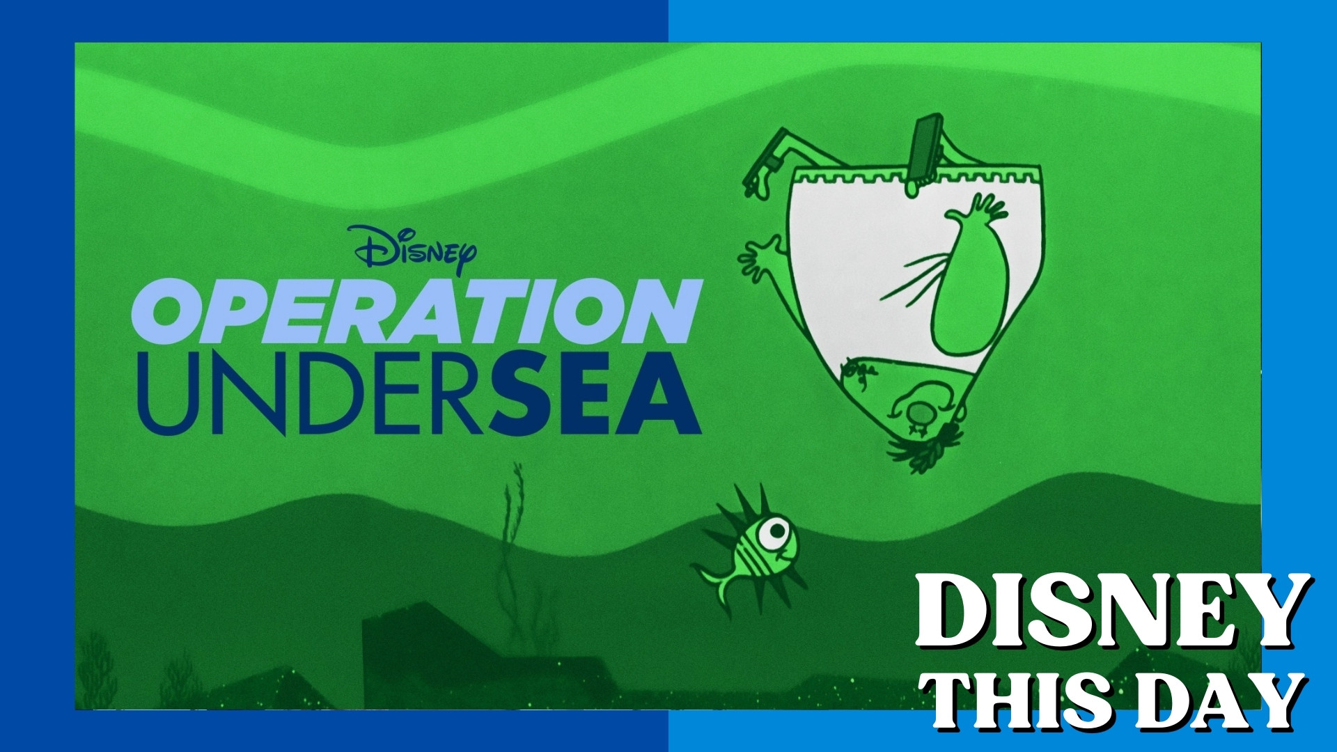 Operation Undersea | DISNEY THIS DAY | March 7, 1955