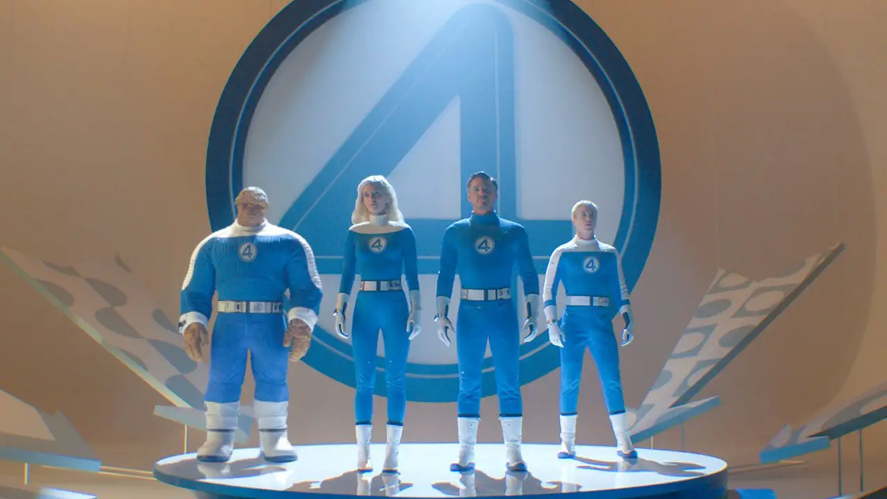 The Fantastic Four Heading to Tomorrowland at Disneyland