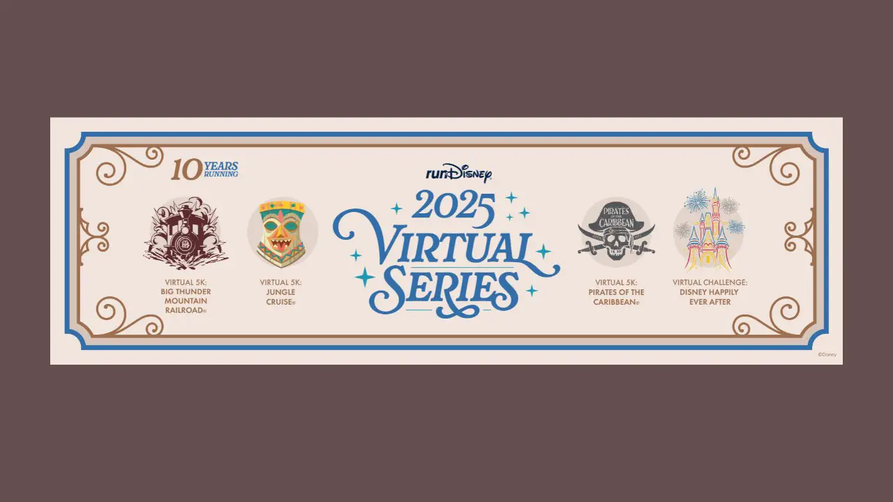 runDisney 2025 Virtual Series