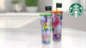 Disney Parks Starbucks Tumblers with Mystery Pins Arrives on Disney Store